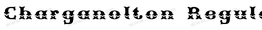 Charganolton Regular字体转换